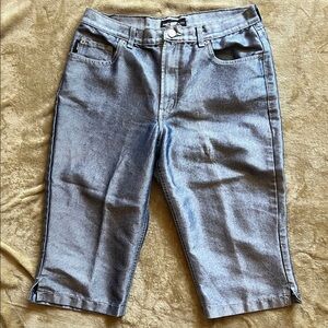 ⚡ Y2K Parker’s Jeans Shiny Denim Capris 15/16 🚨 2 for $30 Sale